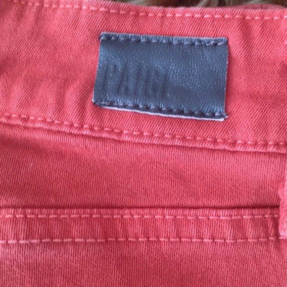 Paige Denim burnt orange skinny jeans - Picture 2 of 3
